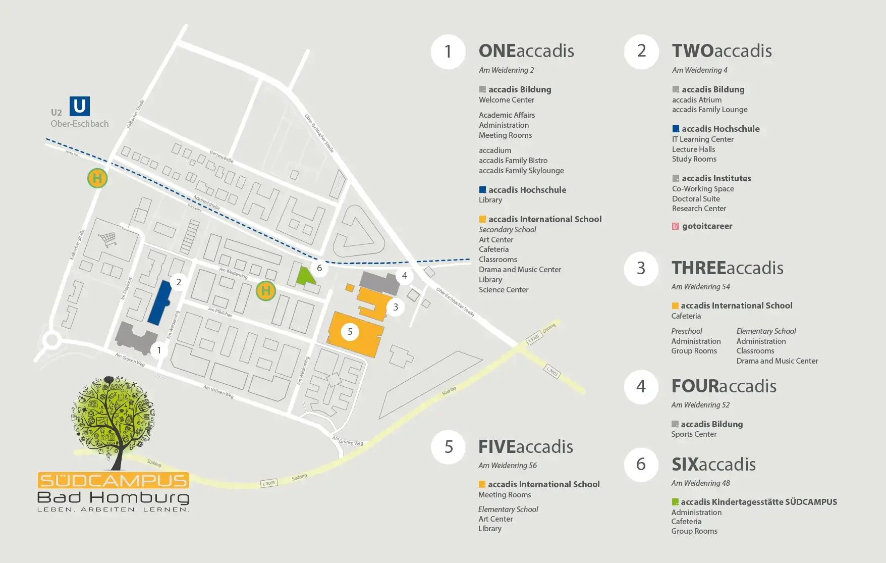 Campusmap - Klicken, um PDF herunterzuladen